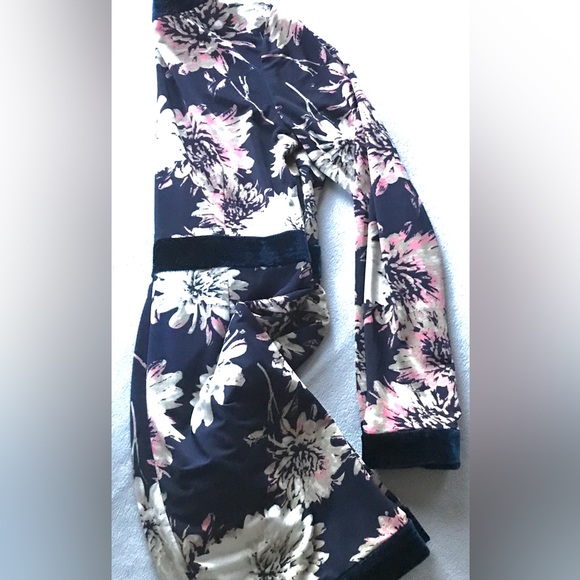 Blue/ floral party dress - Picture 6 of 7